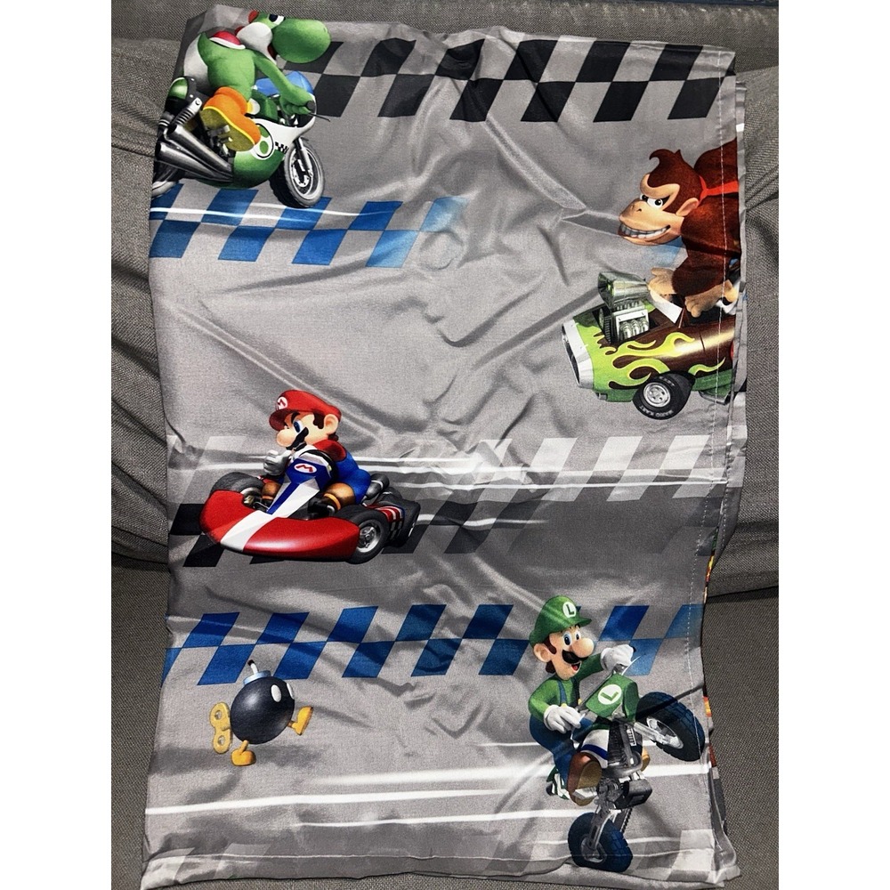 Mario Kart Motors Racing Twin Flat Sheet 2012 BRAND NEW